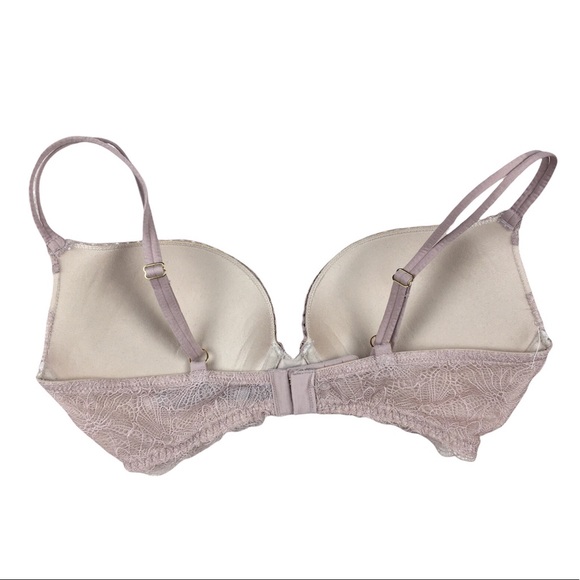 Victoria’s Secret Push Up Bra Nude Pink Size 34D - Picture 2 of 9